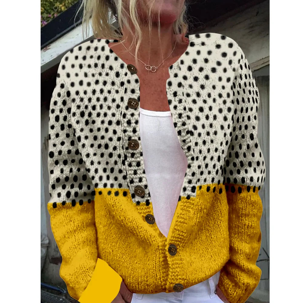 Polly | Chic Printed Cardigan
