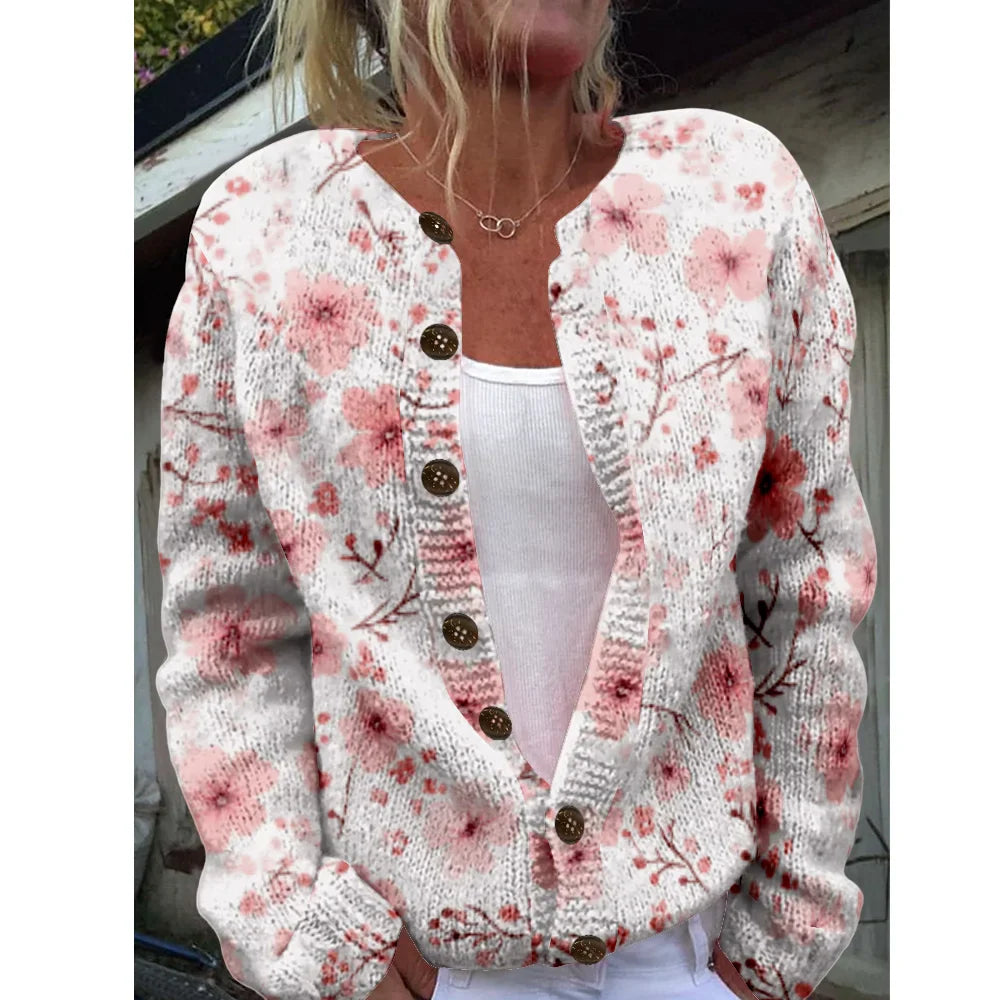 Rosie | Chic Printed Cardigan