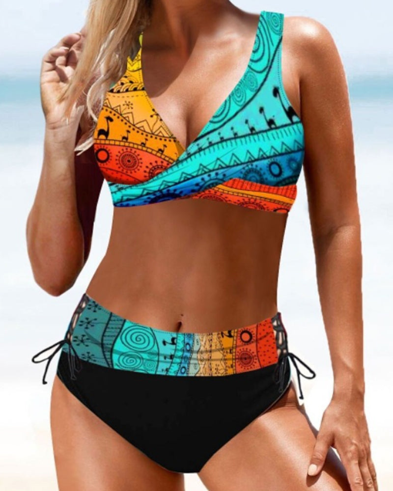 Eva – Cheerful Colourful Bikini