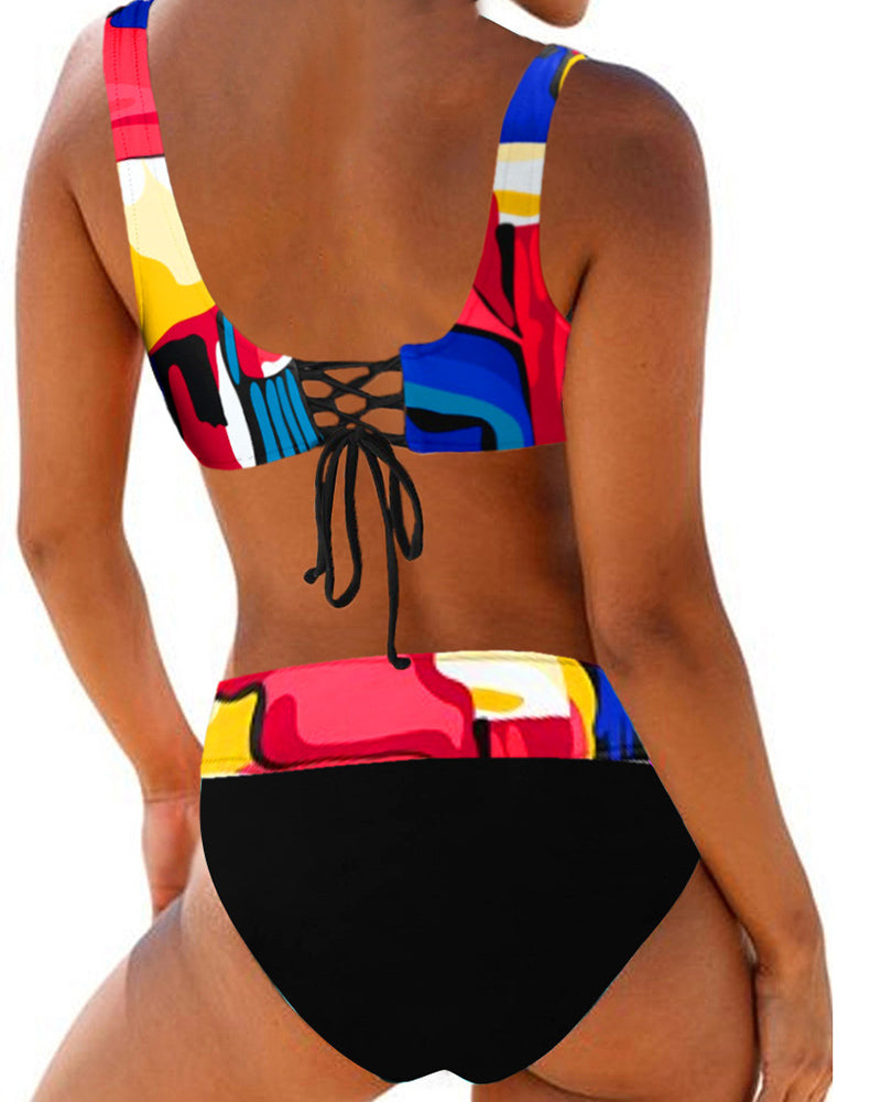 Eva – Cheerful Colourful Bikini
