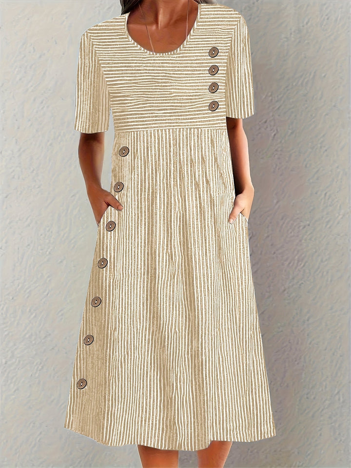 Rhaella | Striped Summer Dress
