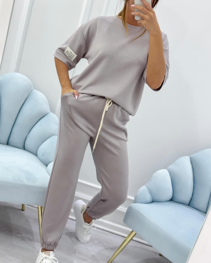 Leana | Short Sleeve Lounge Set