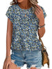 Blue floral