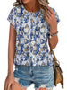 Blue yellow print