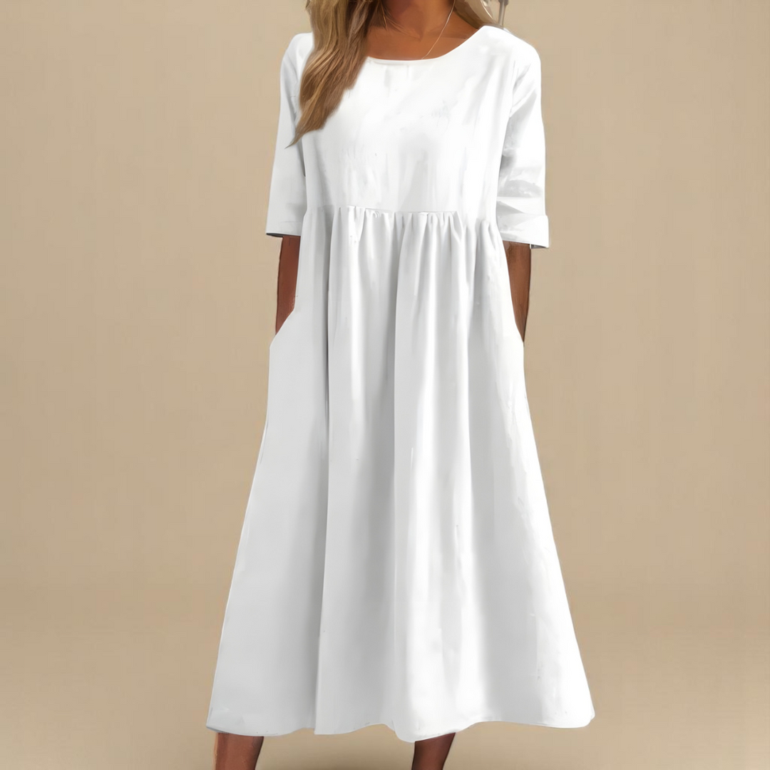 Samantha | Flattering Cotton Dress