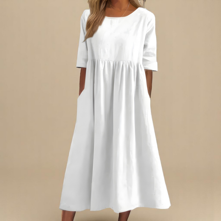 Samantha | Flattering Cotton Dress