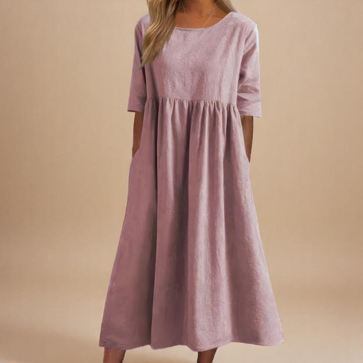 Samantha | Flattering Cotton Dress