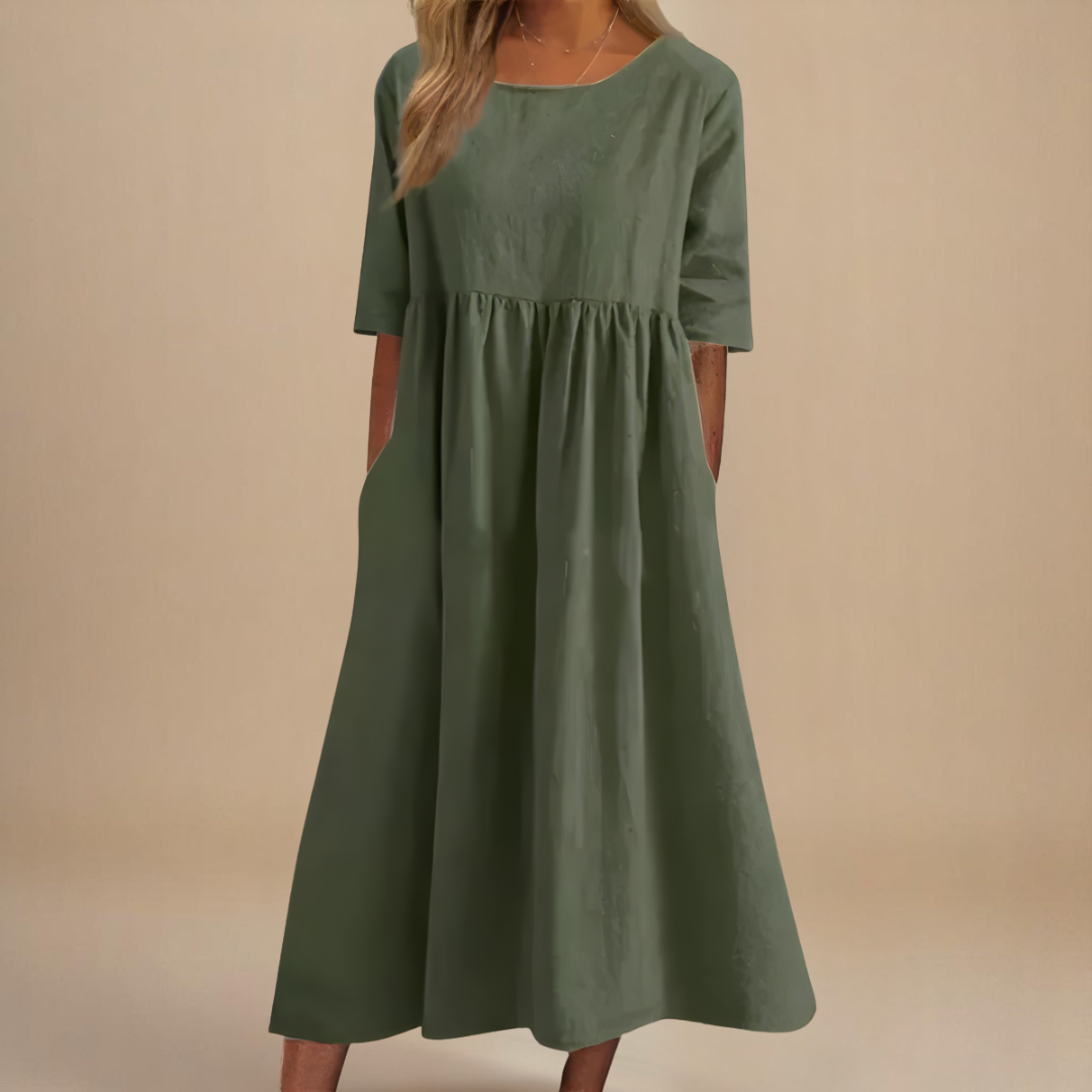 Samantha | Flattering Cotton Dress