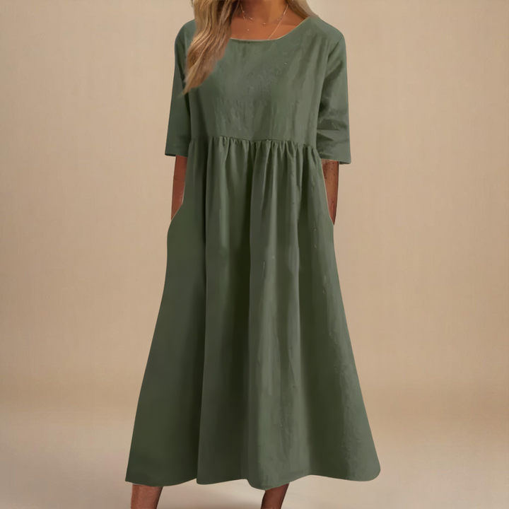 Samantha | Flattering Cotton Dress