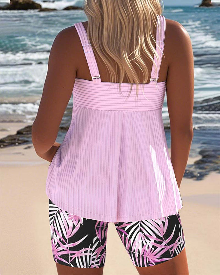 Reya | Colorful Tankini Set