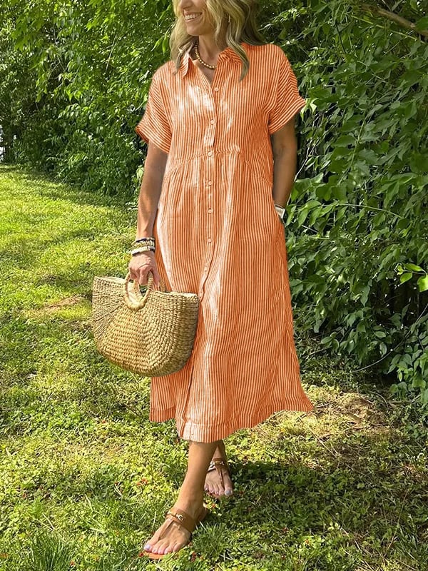 Noerith | Summer dress with buttons
