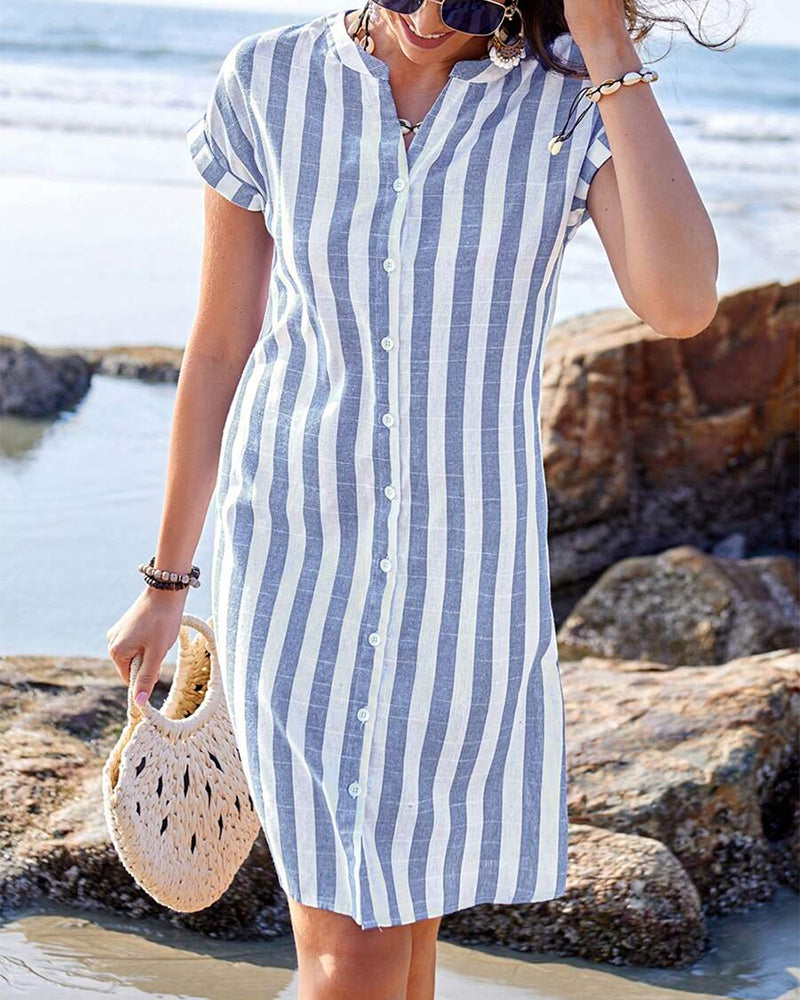 Virellin | Elegant Shirt Dress