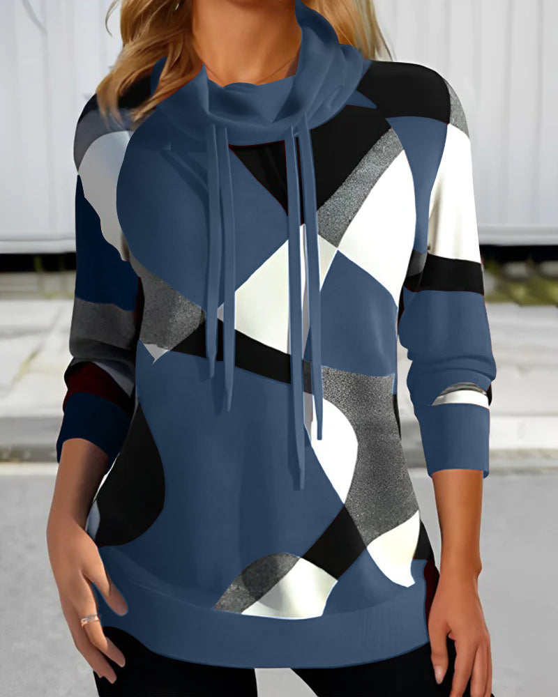 Clara | Colourblock Hoodie Sweater