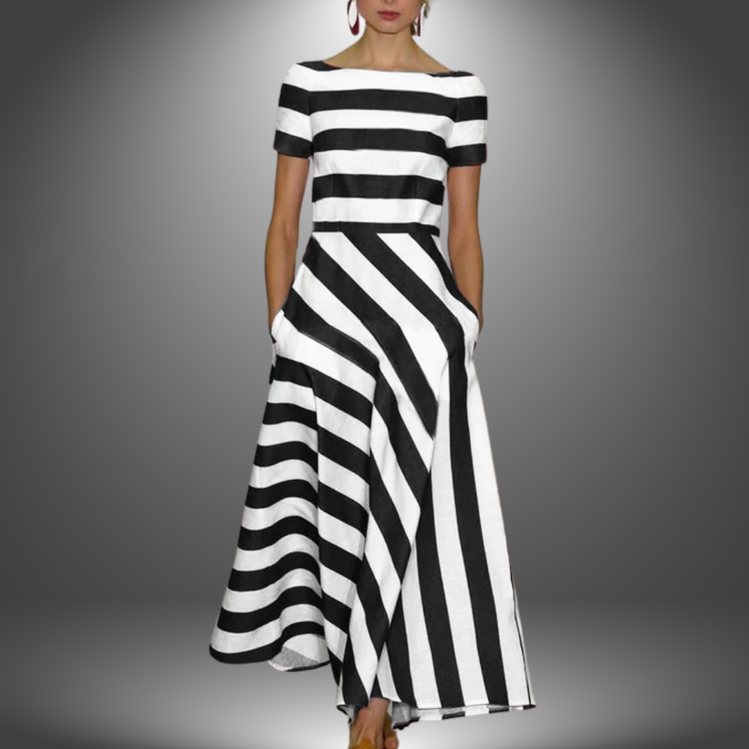 Diana | Striped Dress