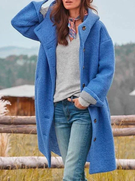 Clara | Merino Buttoned Coat