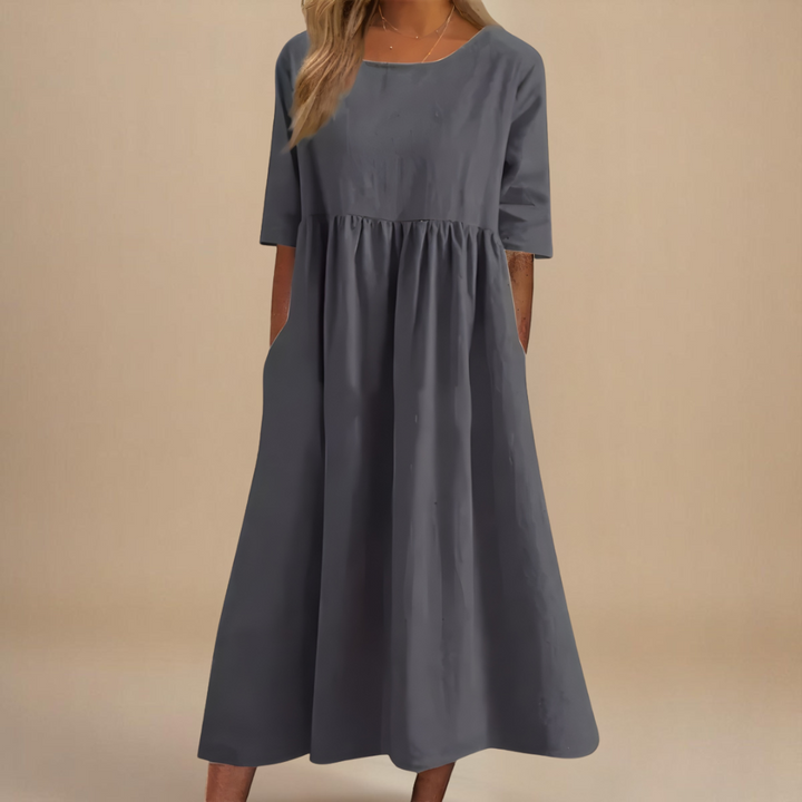 Samantha | Flattering Cotton Dress
