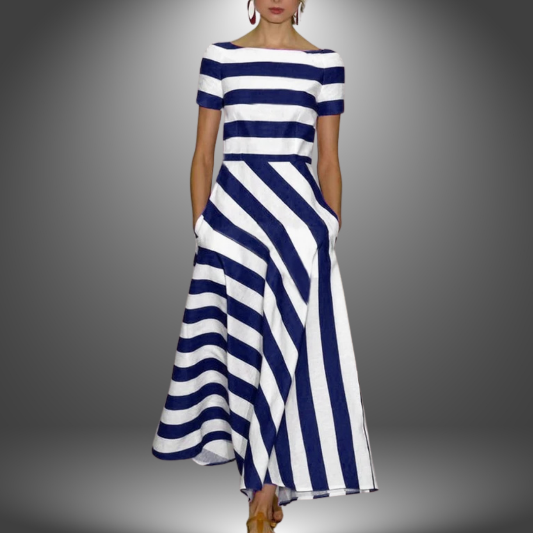 Diana | Striped Dress