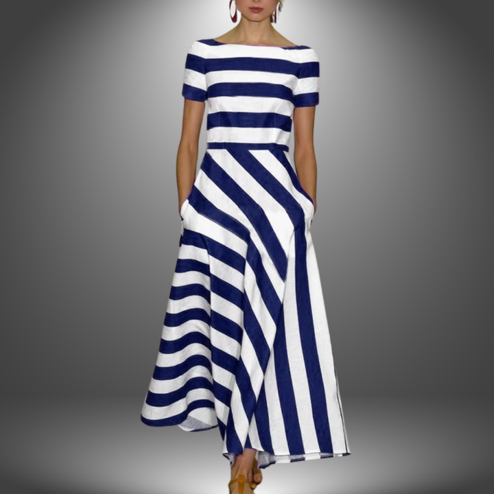 Diana | Striped Dress