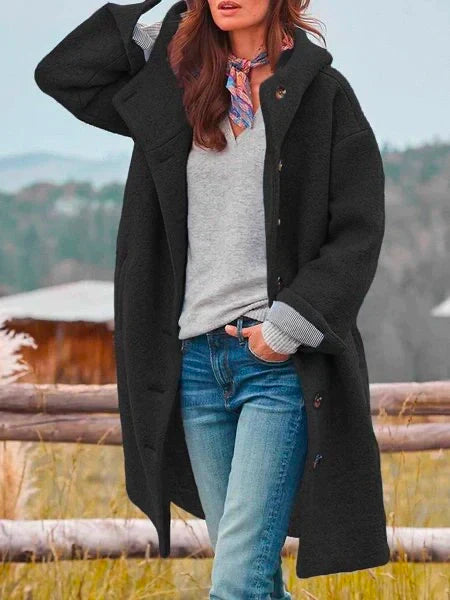 Clara | Merino Buttoned Coat