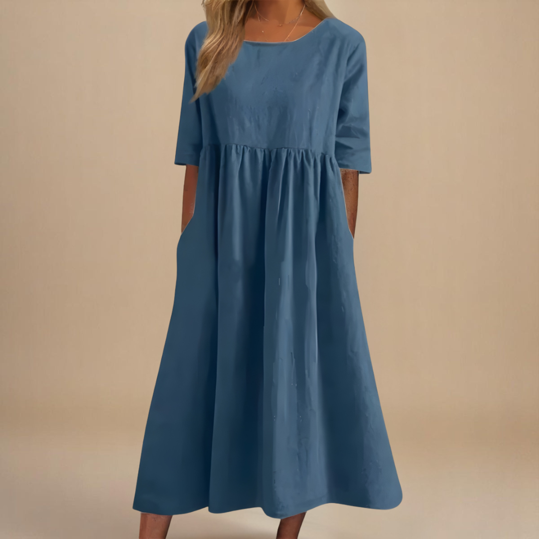 Samantha | Flattering Cotton Dress