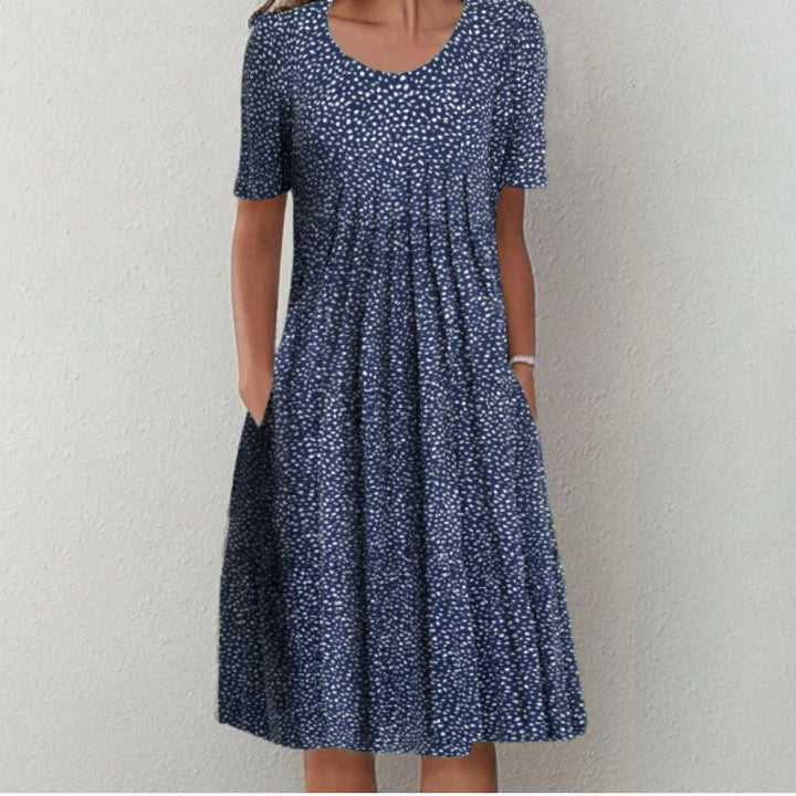 Auralyn | Elegant and Casual Floral Dress with Pockets