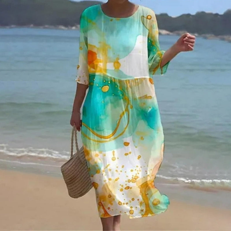 Angi | Elegant floral dress