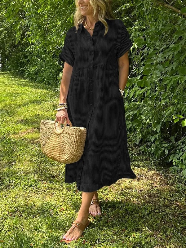 Noerith | Summer dress with buttons