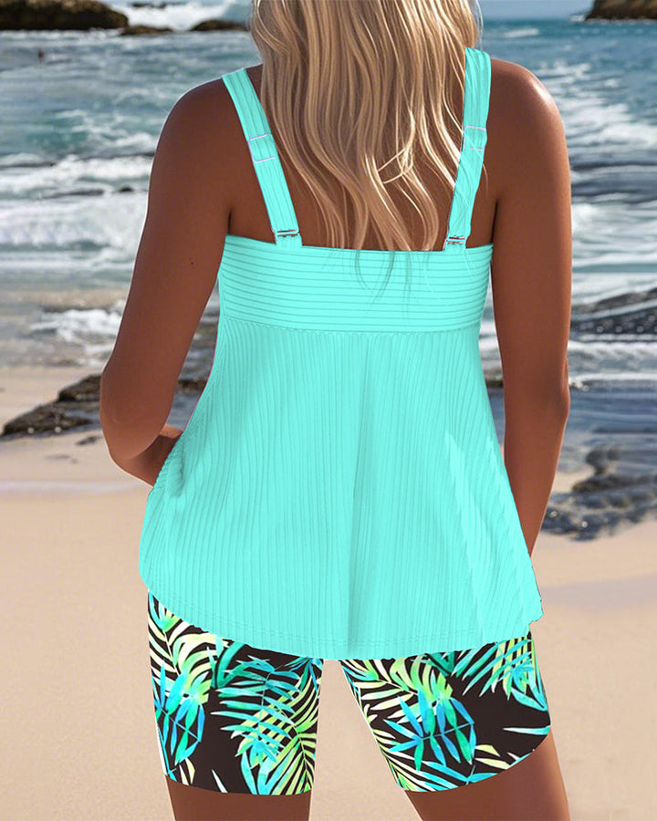 Reya | Colorful Tankini Set