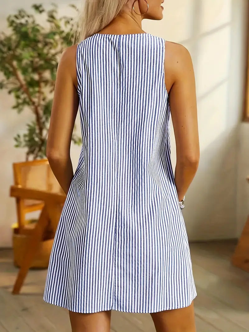 Sofi | Lightweight Striped Summer Dress