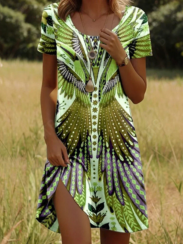 Eliza | Elegant summer dress with flowers
