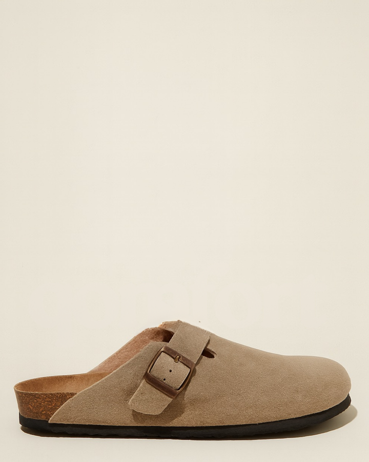Amara | Genuine Suede Clogs