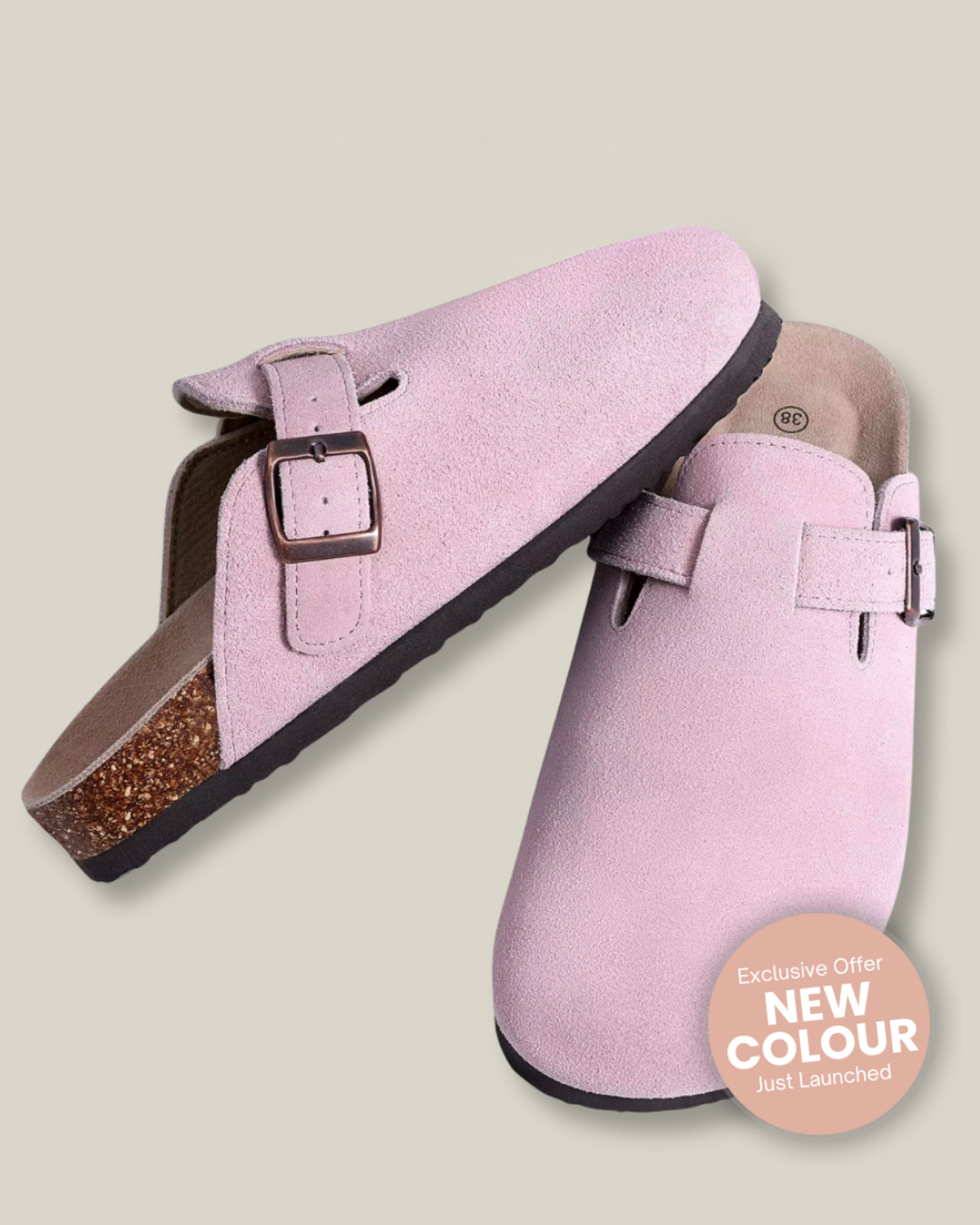 Amara | Genuine Suede Clogs