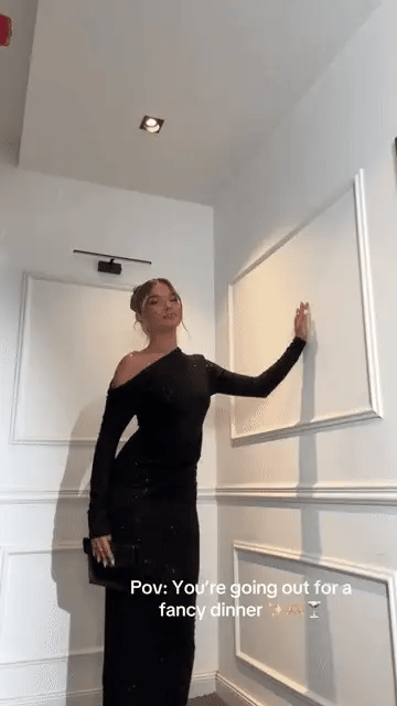 Addison | Sparkling maxi dress