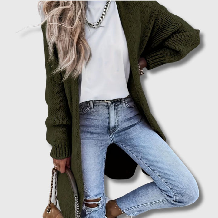 Gaelle - Elegant Long Cardigan for Women