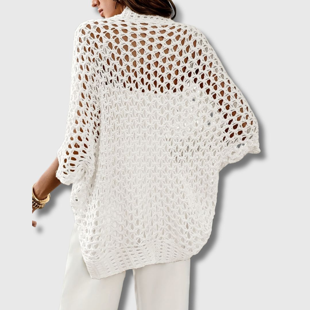 Amandine - Elegant Crochet Cardigan for Women with a Refined Look