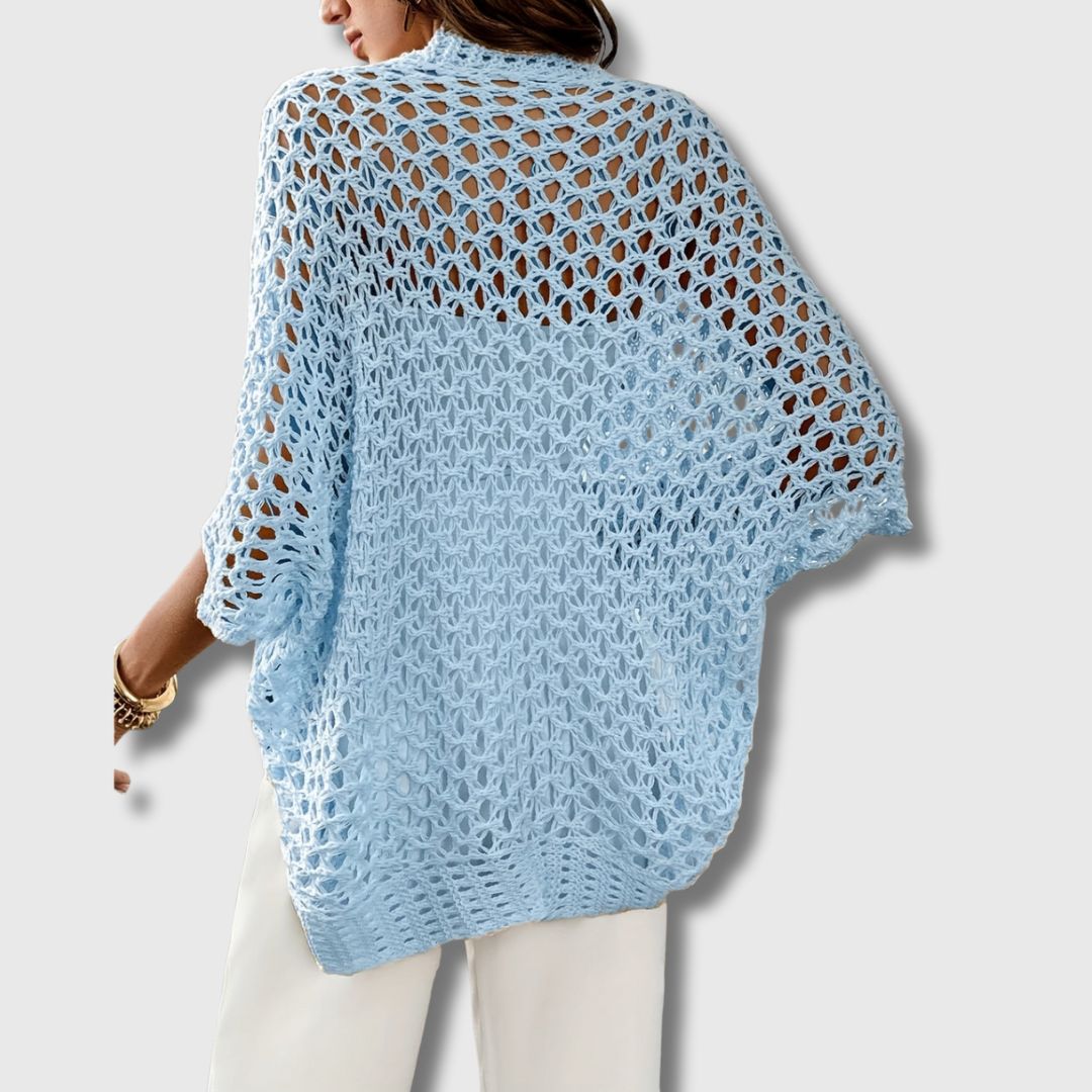 Amandine - Elegant Crochet Cardigan for Women with a Refined Look