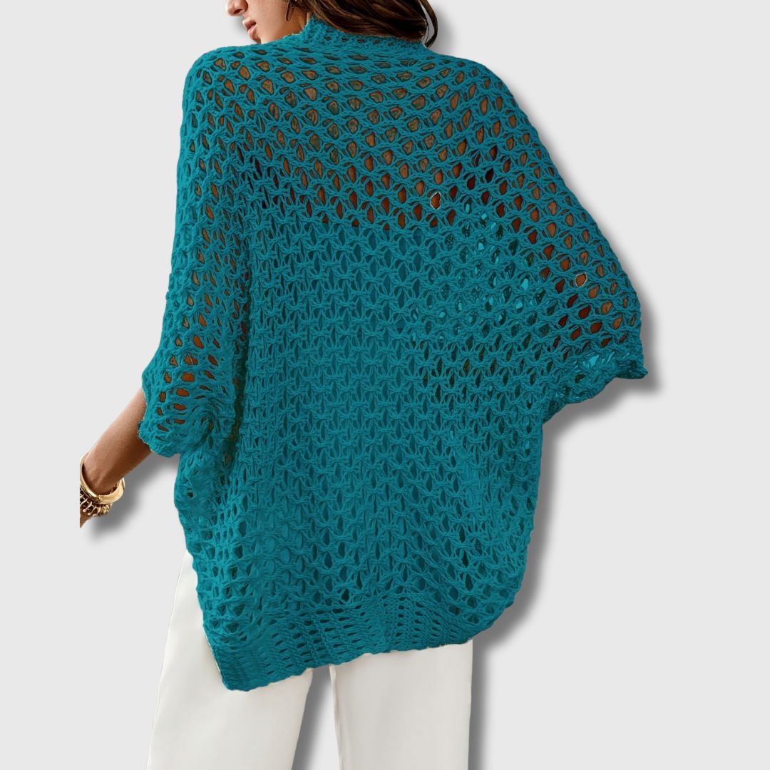 Amandine - Elegant Crochet Cardigan for Women with a Refined Look