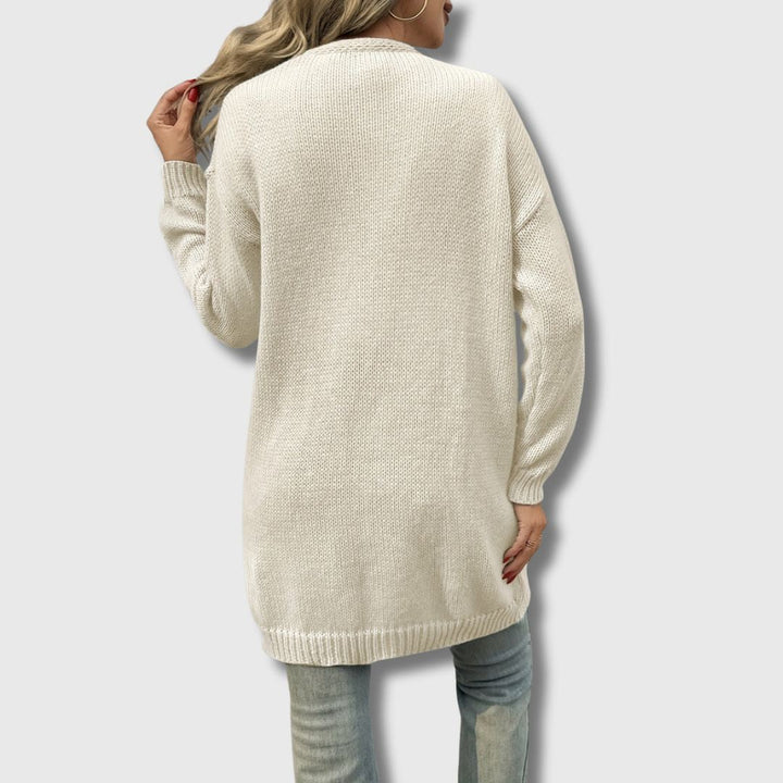 Gaelle - Elegant Long Cardigan for Women