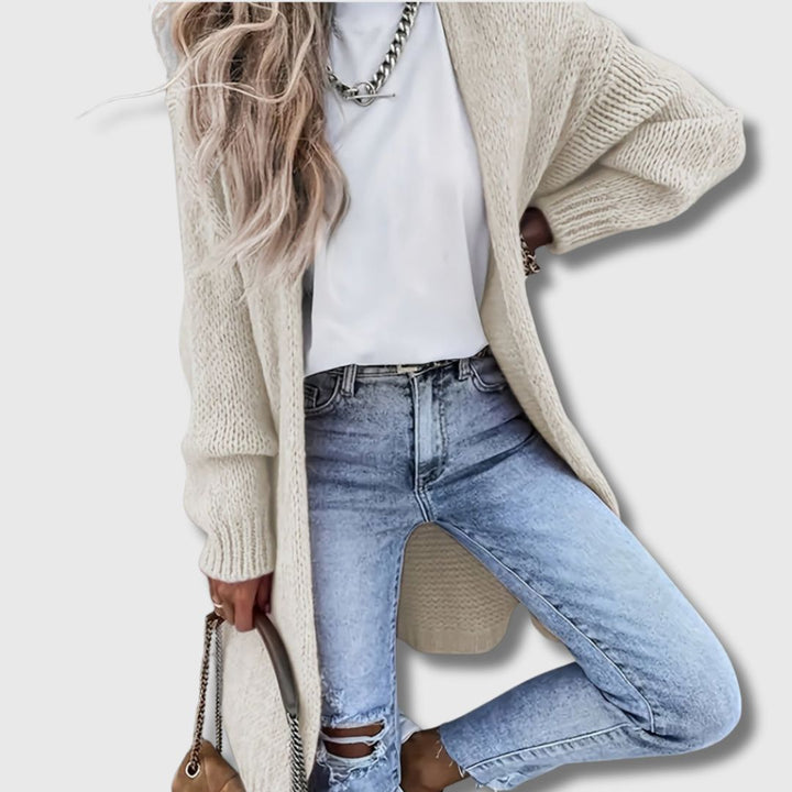 Gaelle - Elegant Long Cardigan for Women