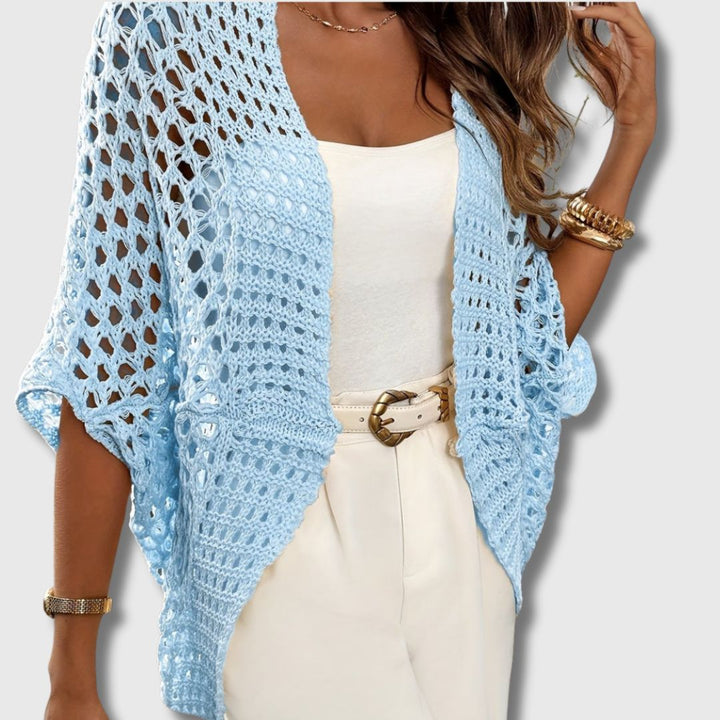Amandine - Elegant Crochet Cardigan for Women with a Refined Look
