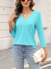 Bright mint blue
