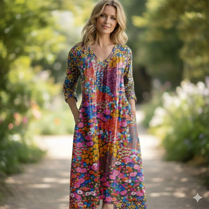 Prisanda | Boho maxi dress in soft premium fabric