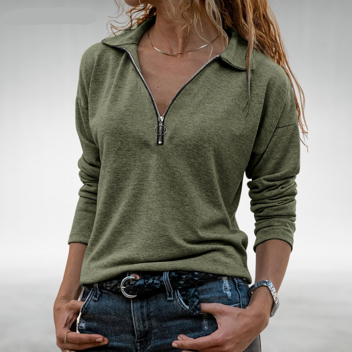 Nadia | Women's Half-Zip Sweaters