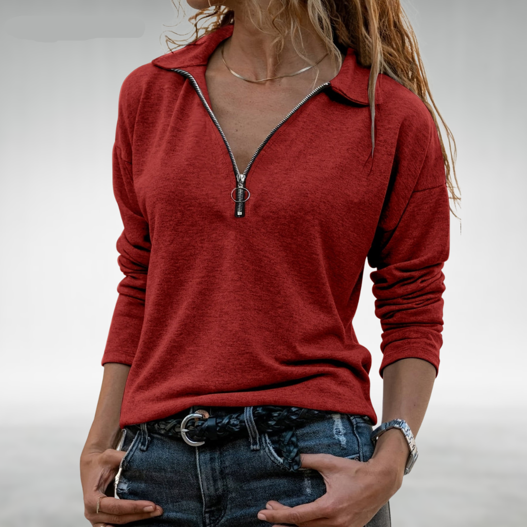 Nadia | Women's Half-Zip Sweaters