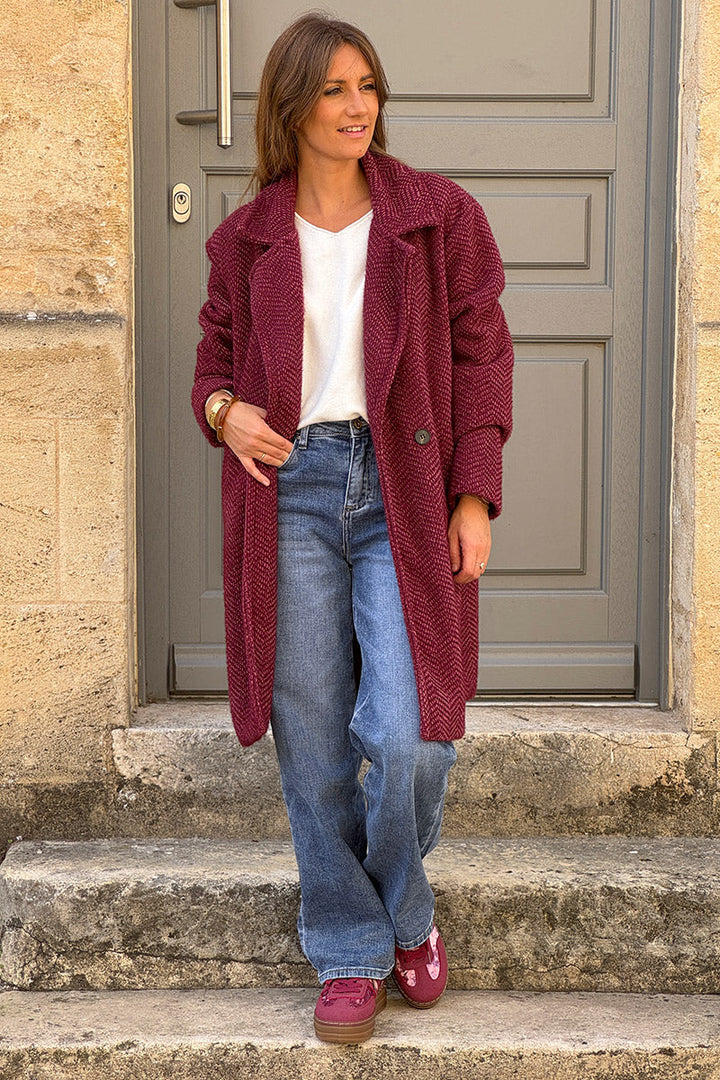 Elora™ | Long Knit Cardigan Coat
