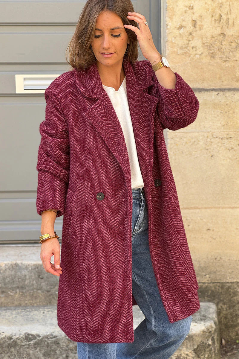 Elora™ | Long Knit Cardigan Coat