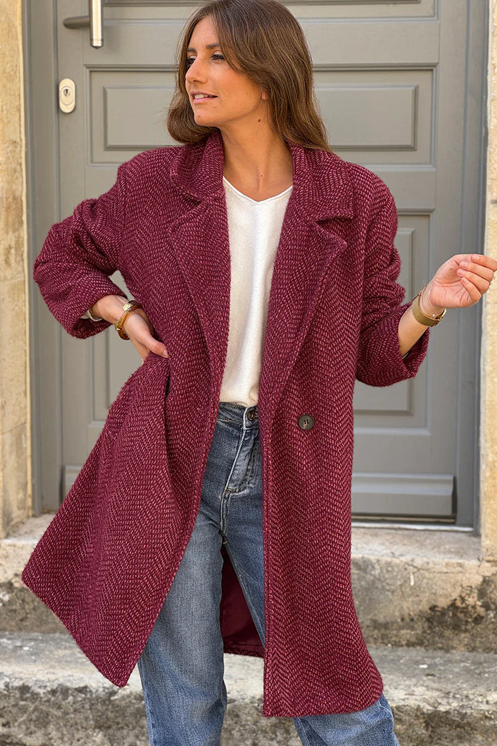 Elora™ | Long Knit Cardigan Coat