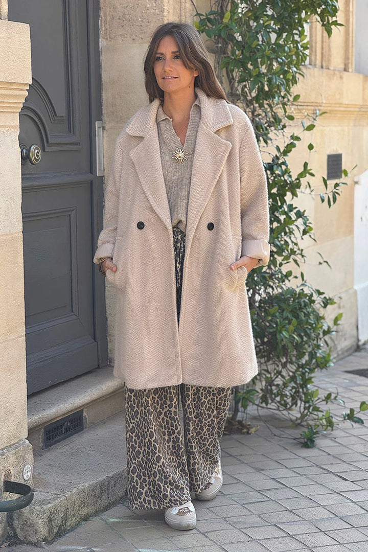 Elora™ | Long Knit Cardigan Coat