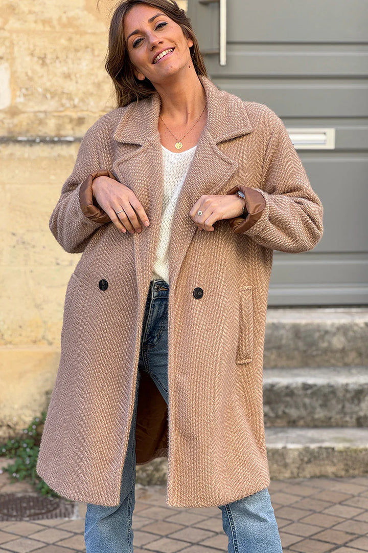 Elora™ | Long Knit Cardigan Coat