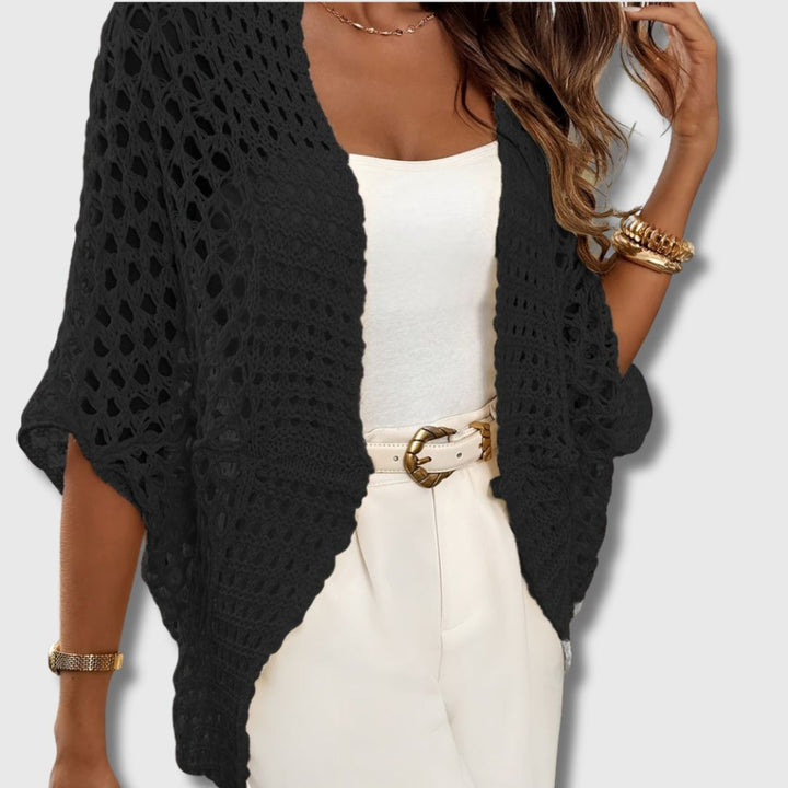 Amandine - Elegant Crochet Cardigan for Women with a Refined Look